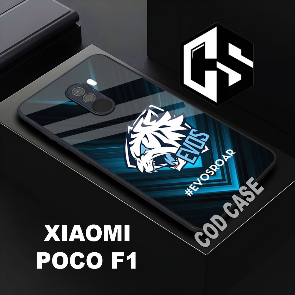 (COD 111)Softcase Glossy POCO F1/case poco f1 glitter/casing poco f1 glitter/case poco f1