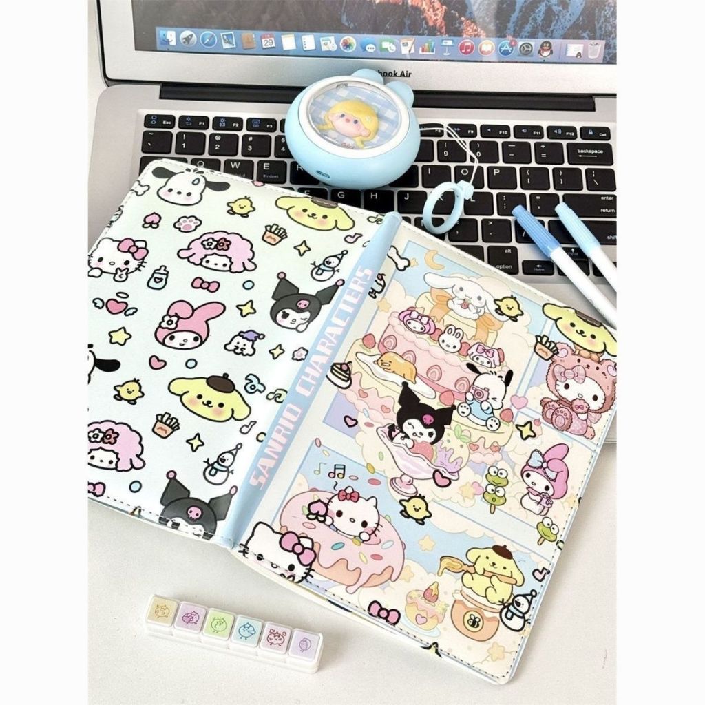 

Buku Tulis Aesthetic Motif Sanrio Mix Karakter size A5 / Notebook Diary Book Buku Catatan Sanrio