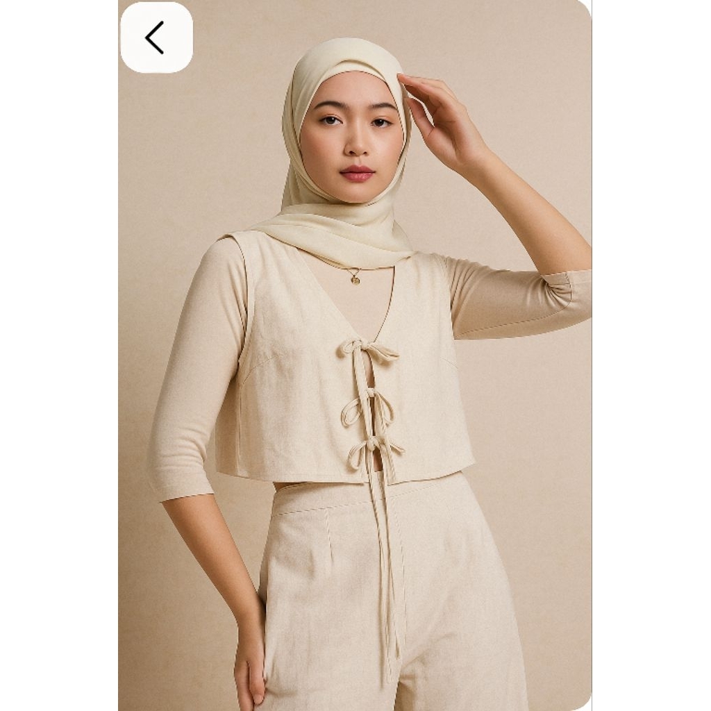 outer pita Korea look style murah jumbo kekinian