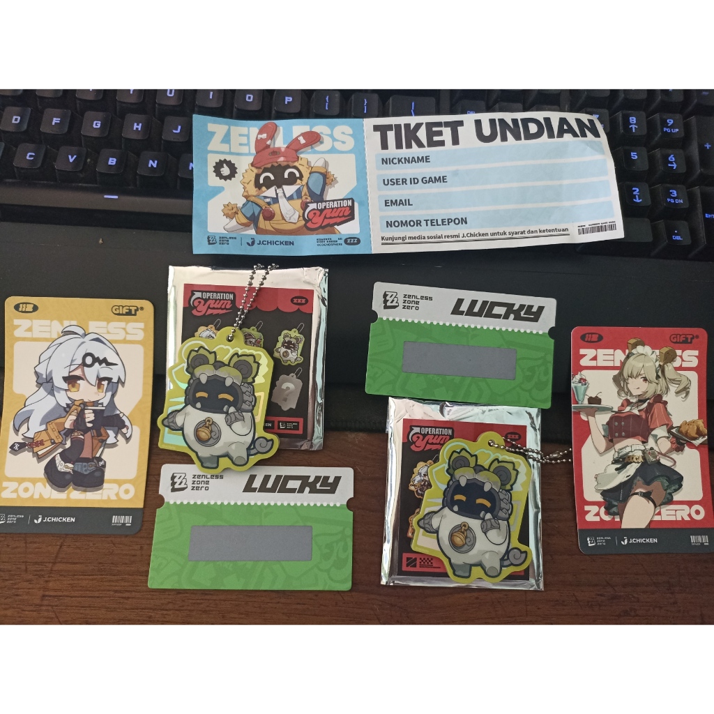 ZZZ Kode Redeem & Merch Collab ZZZ x JChicken