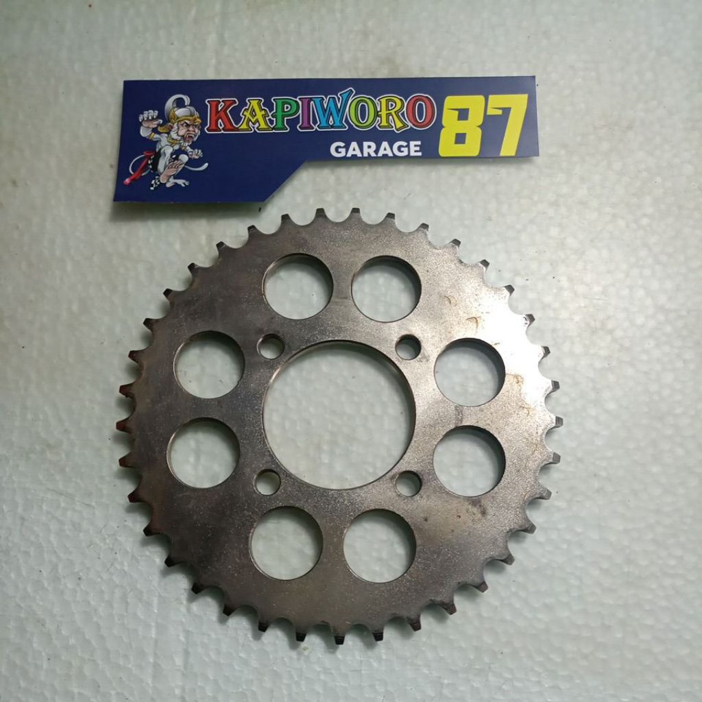 gear belakang SSS ukuran 415-37 bekas PNP Suzuki, Shogun,smash,rc