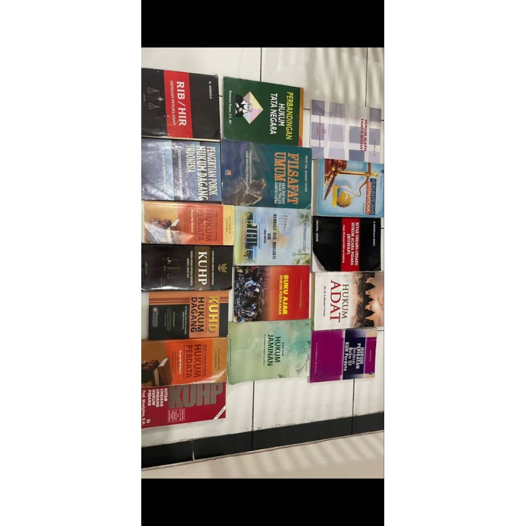 preloved buku hukum