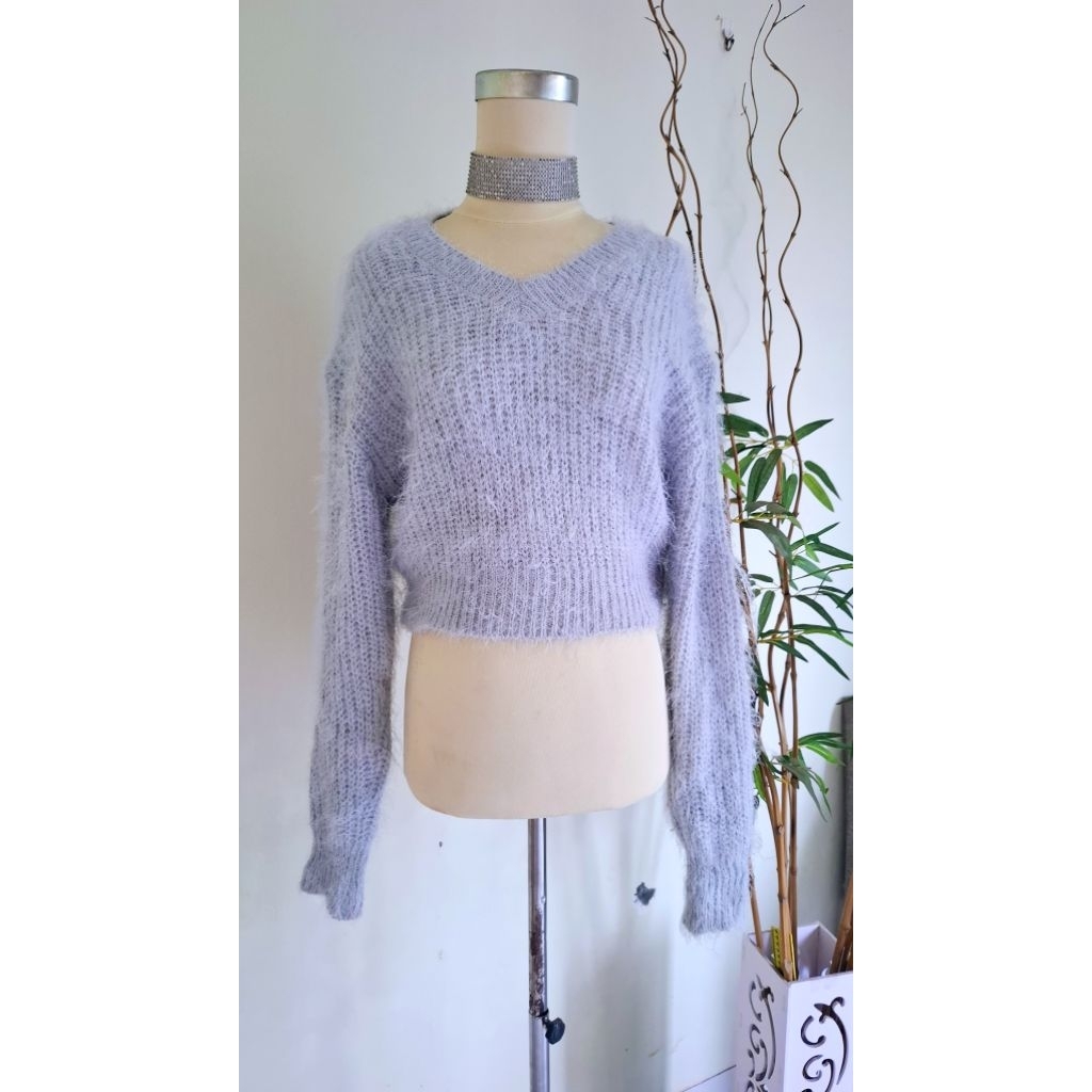 BAJU RAJUT FASHION KOREA BULU CARDIGAN PREMIUM IMPORT