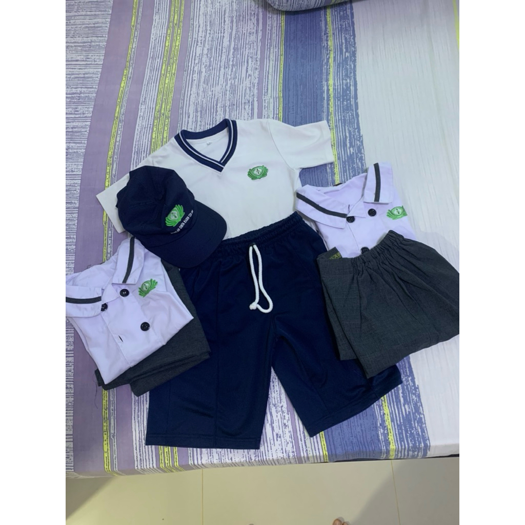 seragam sekolah  pdh anak tzu chi second