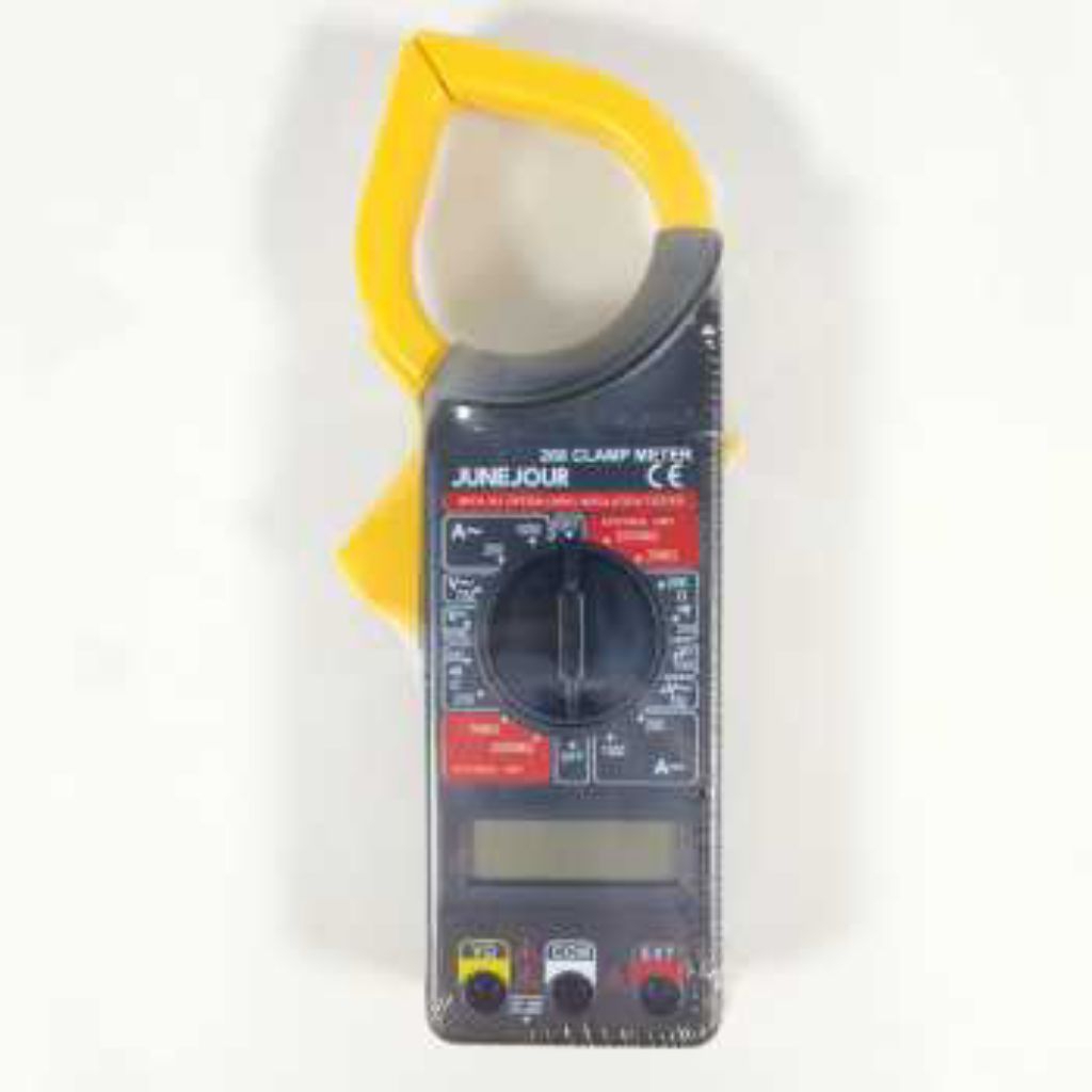 Digital Clamp Multimeter Tang Ampere - DT266 - Black - 100%ORI