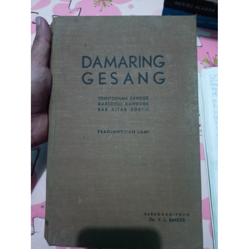 damaring gesang toentoenan kangge marsoedi kawroeh bab kitab soetji pradjandjian lami karanganipoen 