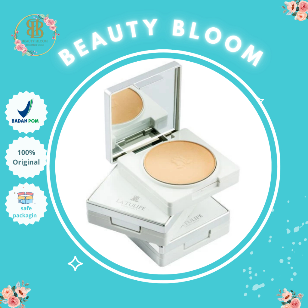 Latulipe Two Function Cake Compact Powder | Bedak Padat 13gr & REFILL