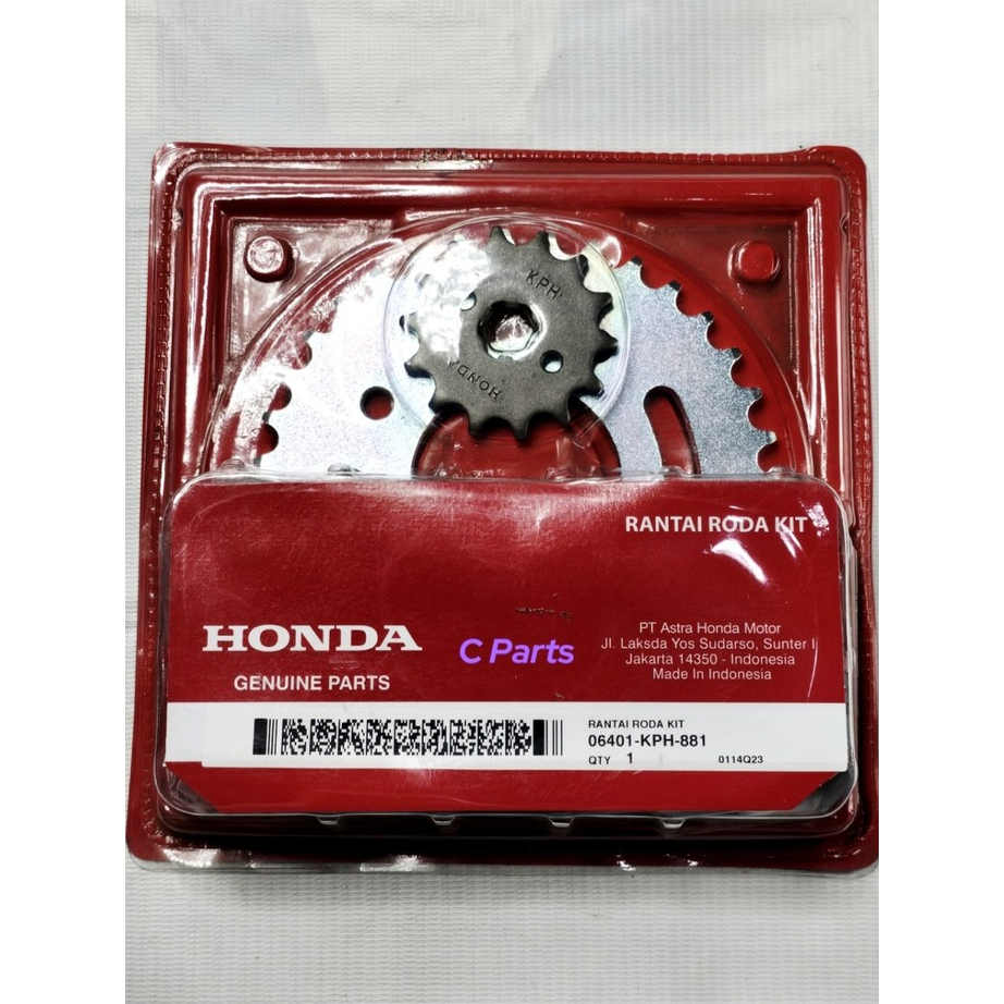 Gearset/Gear Paket/Girset Karisma, Supra X 125 Original AHM