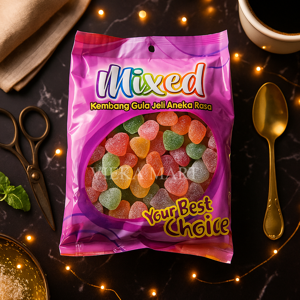

Permen Jelly Waisun Mixed 1kg Jelly Malaysia