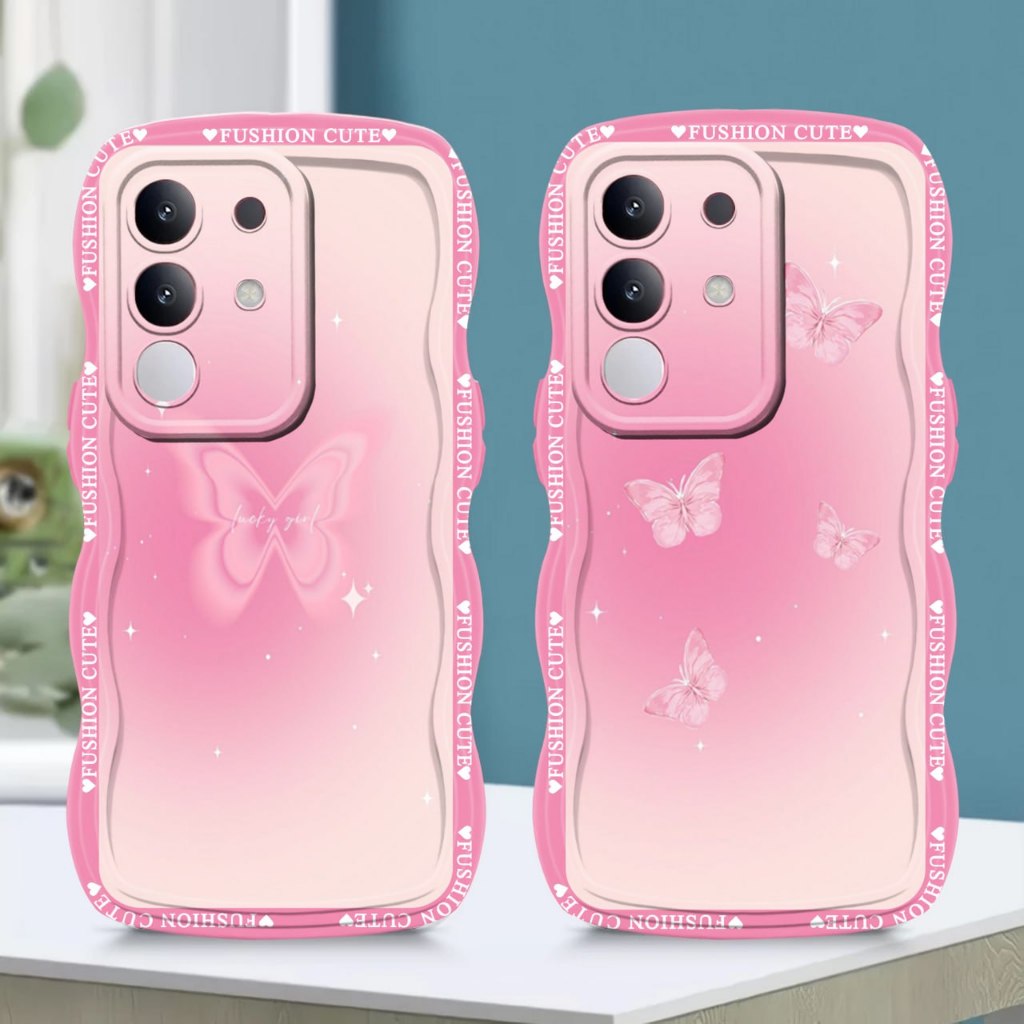 Case Gelombang Vivo Y29 4G Case Motif Casing Vivo Y29 Terbaru Silikon Gelombang ready tipe lain-3484
