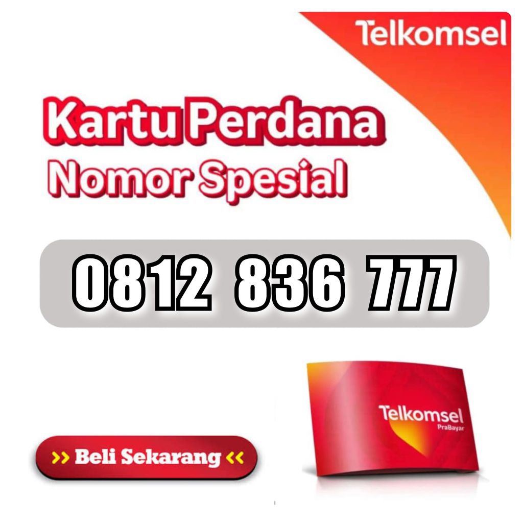 NOMOR CANTIK TELKOMSEL 10 DIGIT 0812 836 777 0812 115 777 0812 585 777 0812 993 777 0812 839 777 081