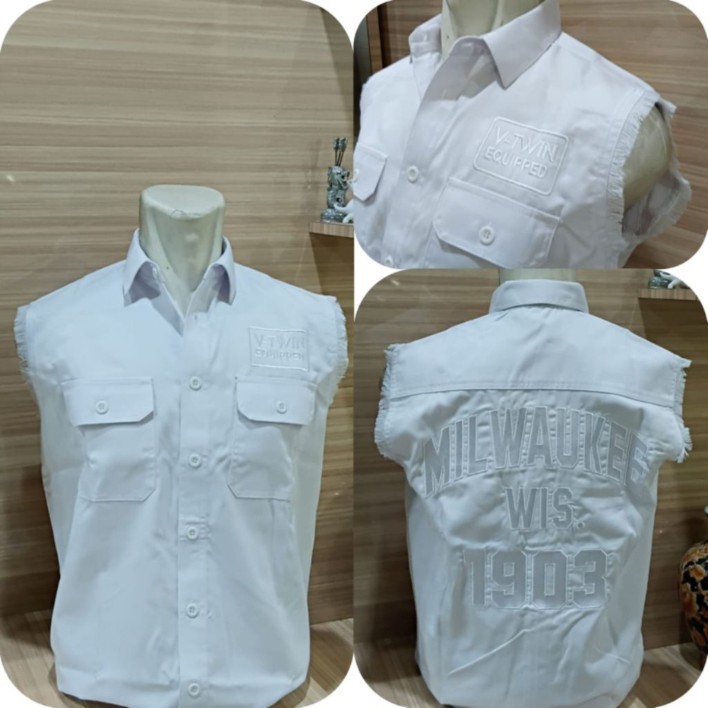 KEMEJA,ROMPI,HARLEY,FAVIDSON,PRIA,DEWASA