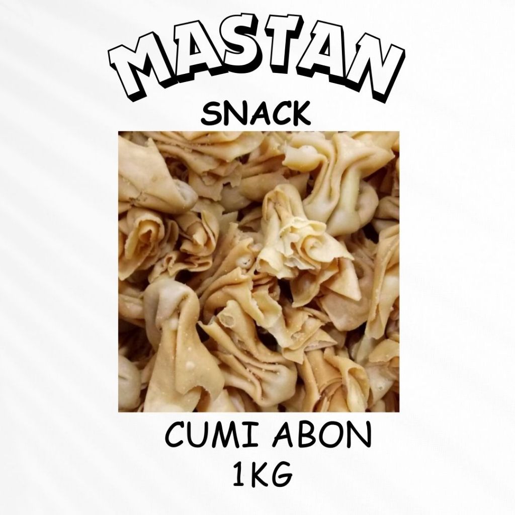 

[1kg] Pangsit Cumi Abon Mini Premium Renyah