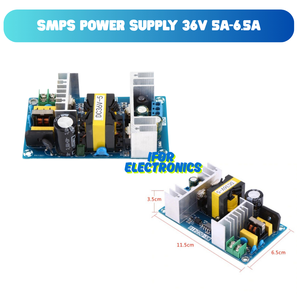 POWER SUPPLY MODUL 36V 5A DC SMPS AC MATIC