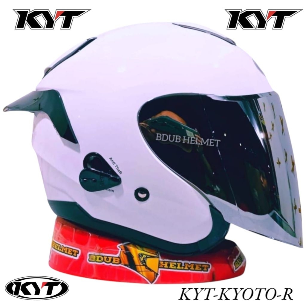 Helm KYT Kyoto R blue dof ORI KYT