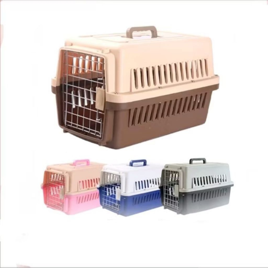 PET CARGO / Pet Carrier / Kandang Travel kucing / anjing ras mini / kelinci hewan kecil