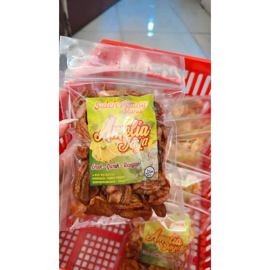 

Keripik pisang manis