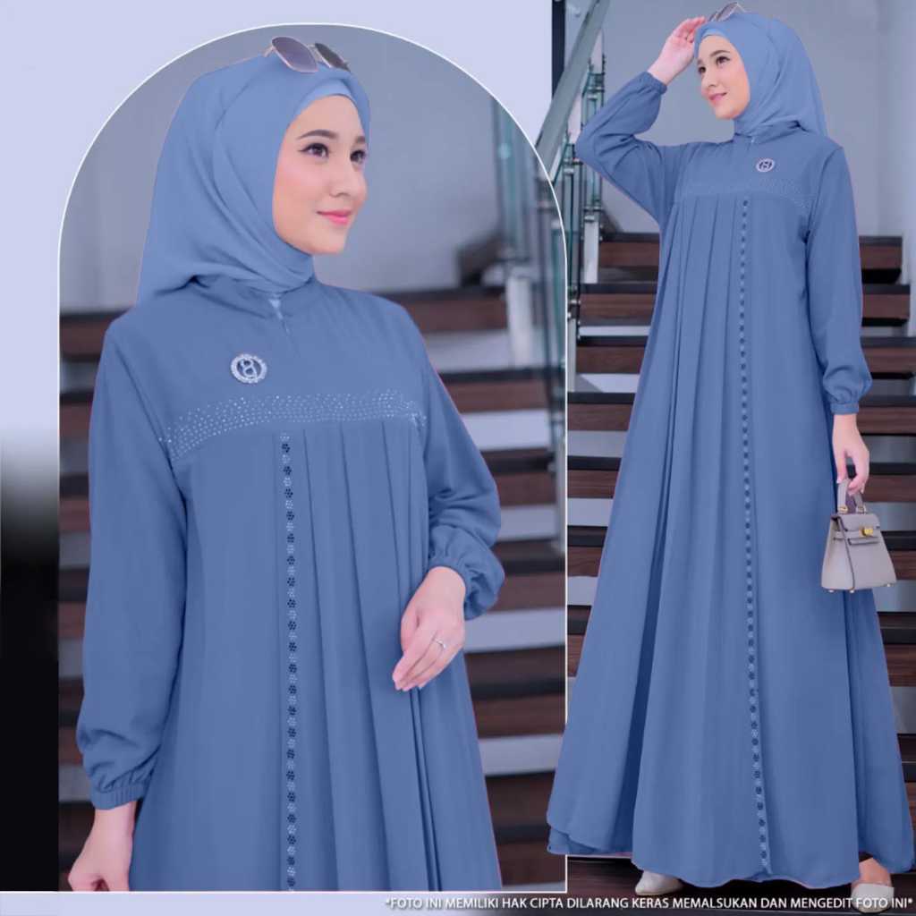Gamis Jumbo Busui Gamis Wanita Kekinian Size Muslim 2025 Lebaran Terbaru Viral Dres Muslima Gamid Id