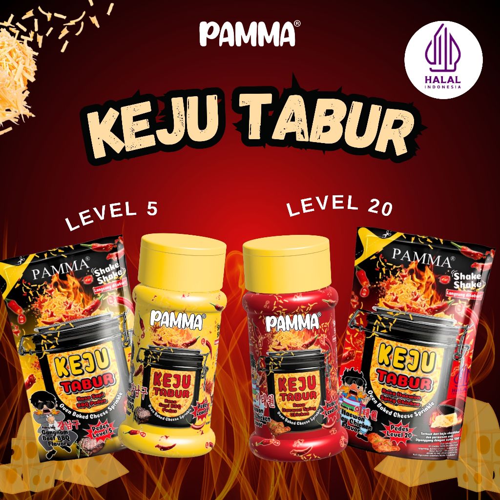 

PAMMA SAMBAL KEJU TABUR - 30G SACHET