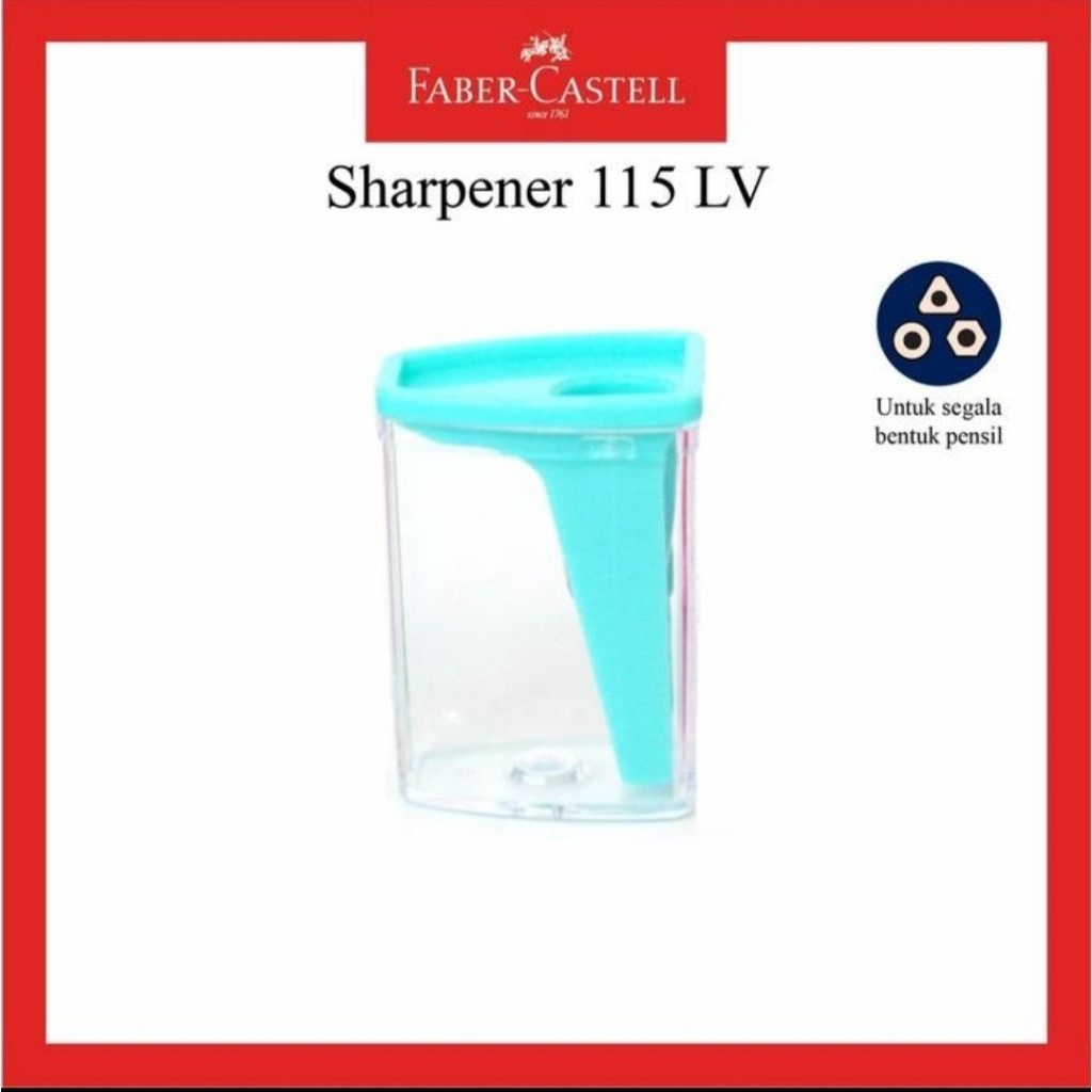 

Faber - Castell Sharpener 115 LV / rautan tabung faber - Castell 115 lv
