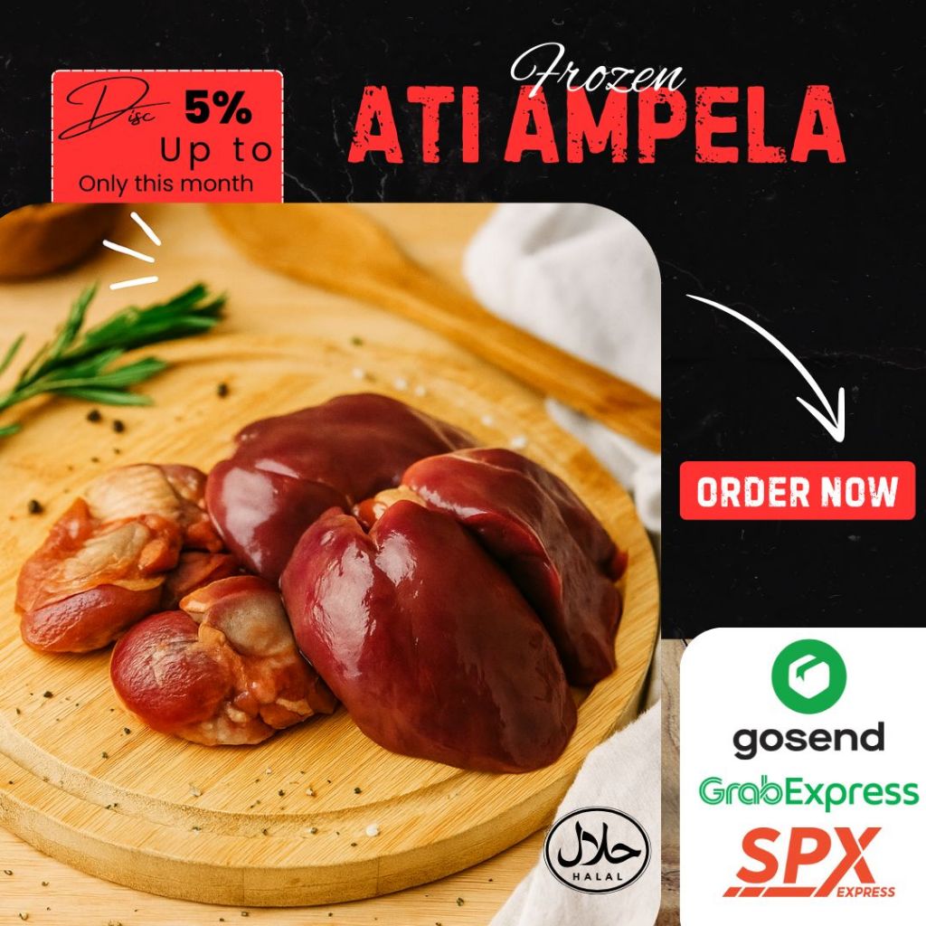 

Daging Ayam BAGIAN ATI AMPELA jumbo | 1pcs