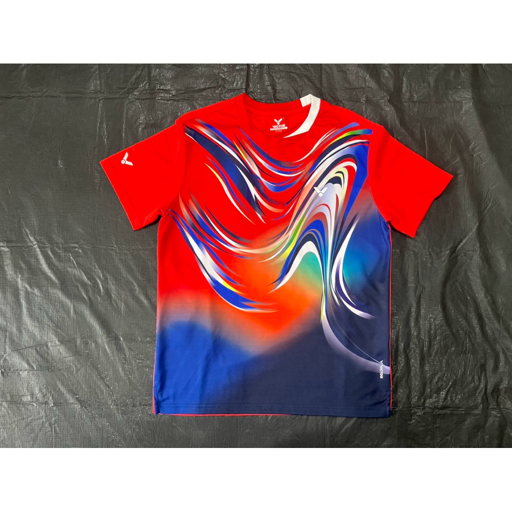KAOS JERSEY VICTOR BADMINTON TENNIS PADEL
