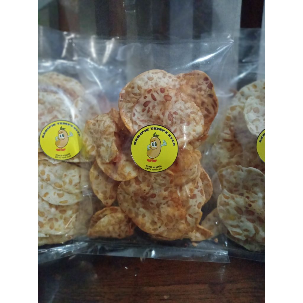 

Keripik tempe sagu rasa balado