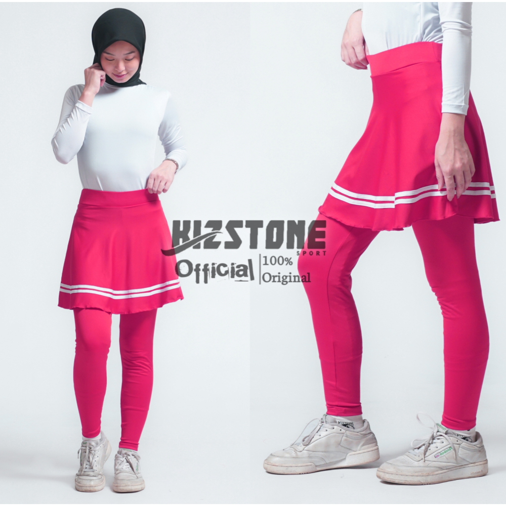 Legging Rok Olahraga Wanita / Legging Rok Skirt Sport Spandex Premium