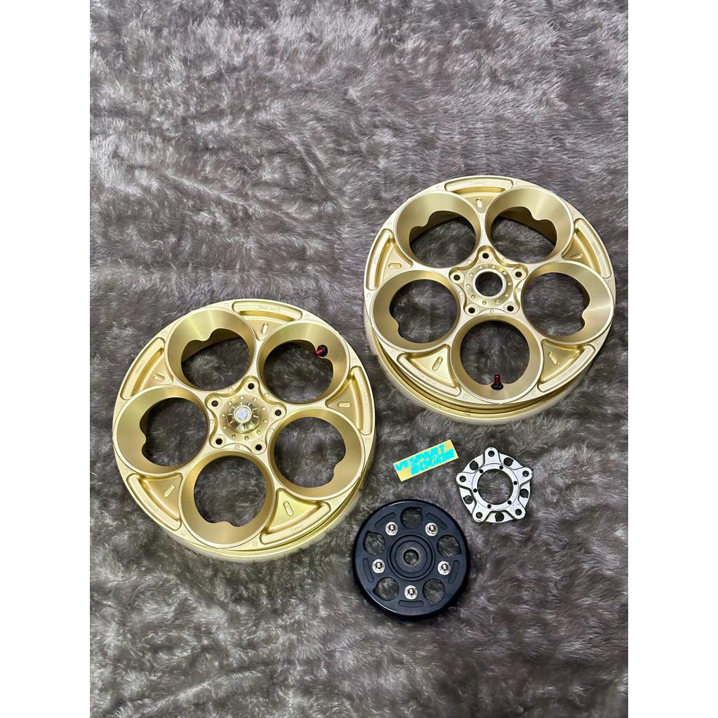 velg marus w225 gold second for vespa matic