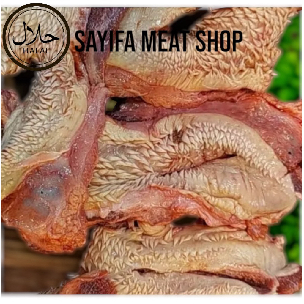 

Daging pala/Cingur lips 500g-1kg