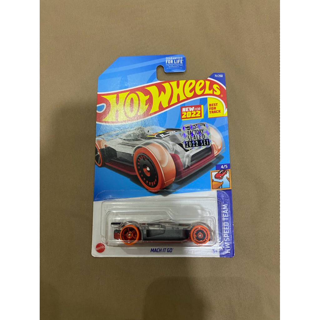 Hot wheels mach it go fs factory sealed 2022