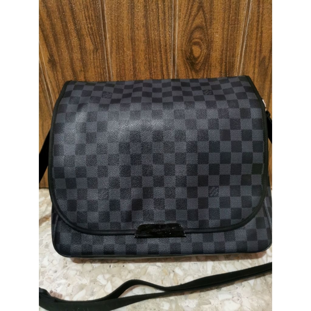 Sling bag tas selempang LV damier original preloved