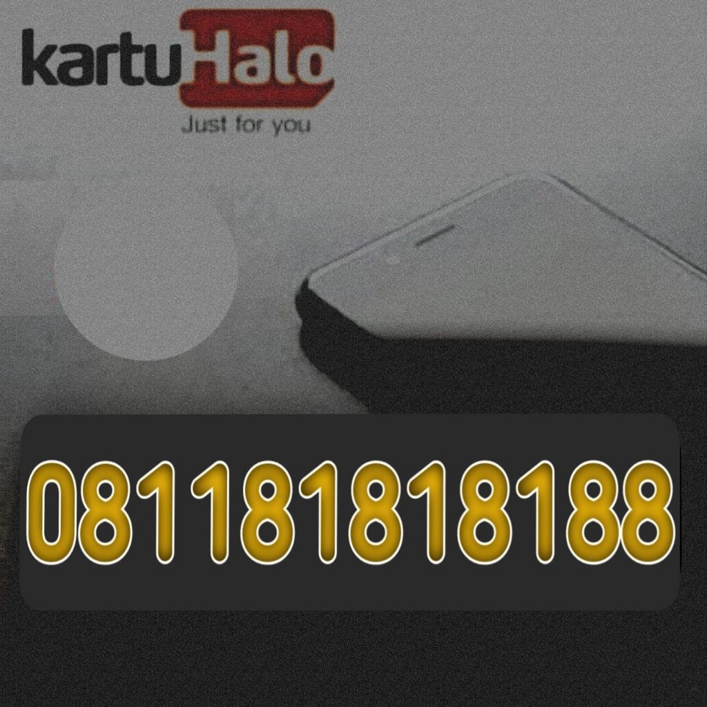 Nomor cantik 10 digit telkomsel halo