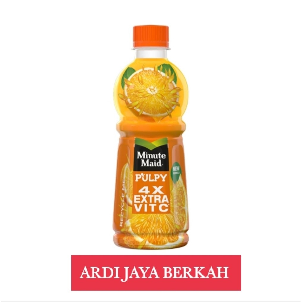 

Minute Maid Pulpy Minuman jus buah rasa Jeruk 300ml