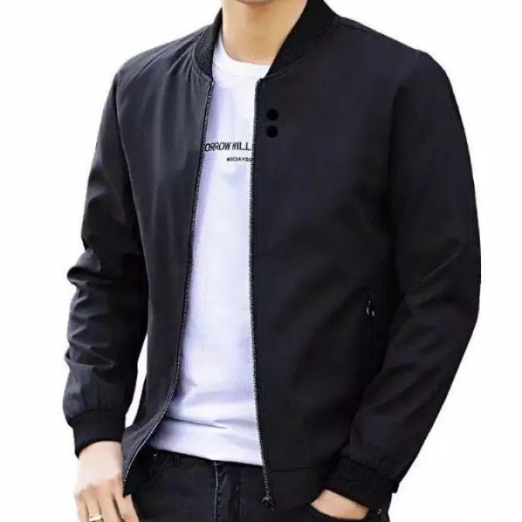KODE D97F CodJaket Pria Bomber Original Free StikerGantungan Kunci