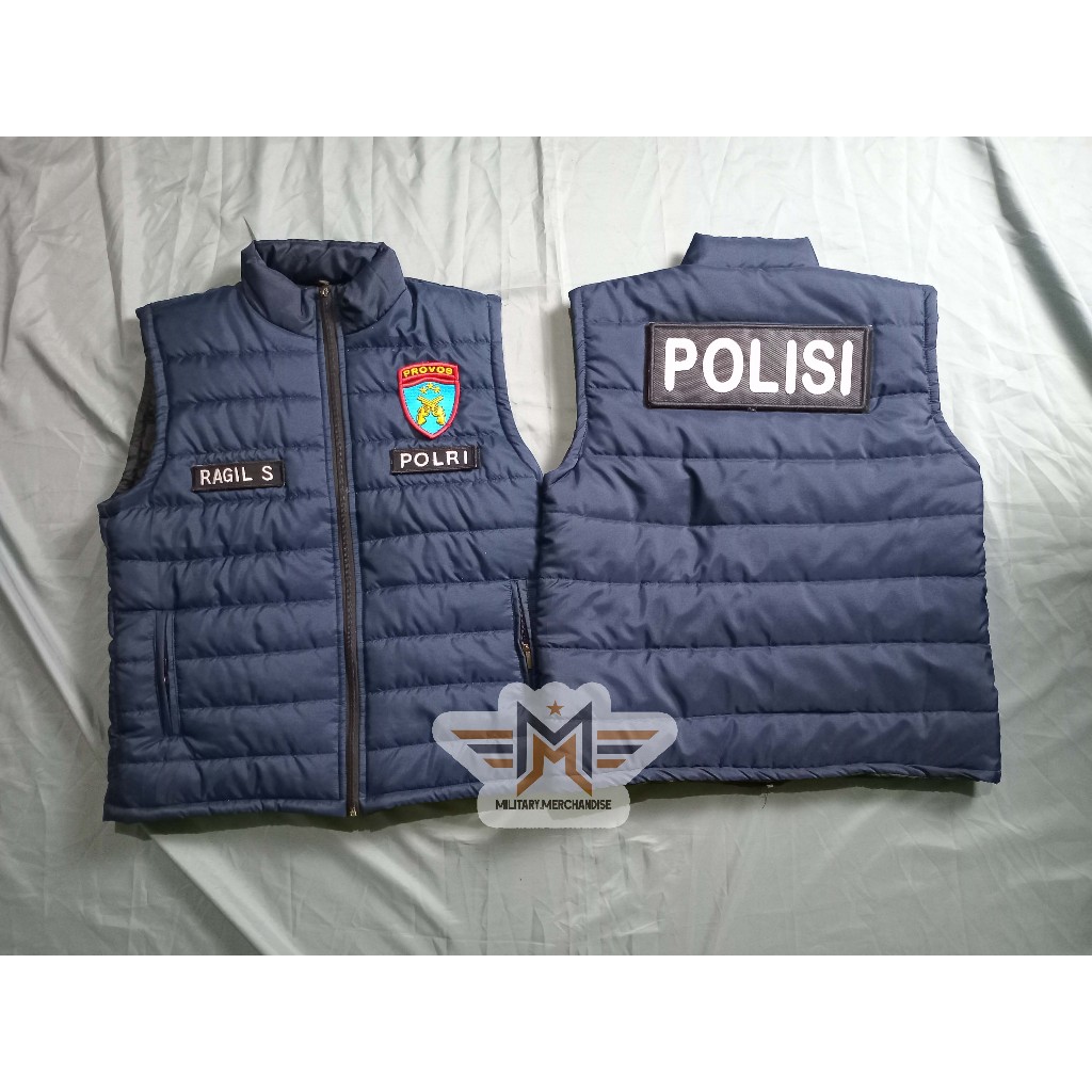 Rompi Vest Gelembung Provos | Rompi Provos Polri | Rompi Gelembung Custom