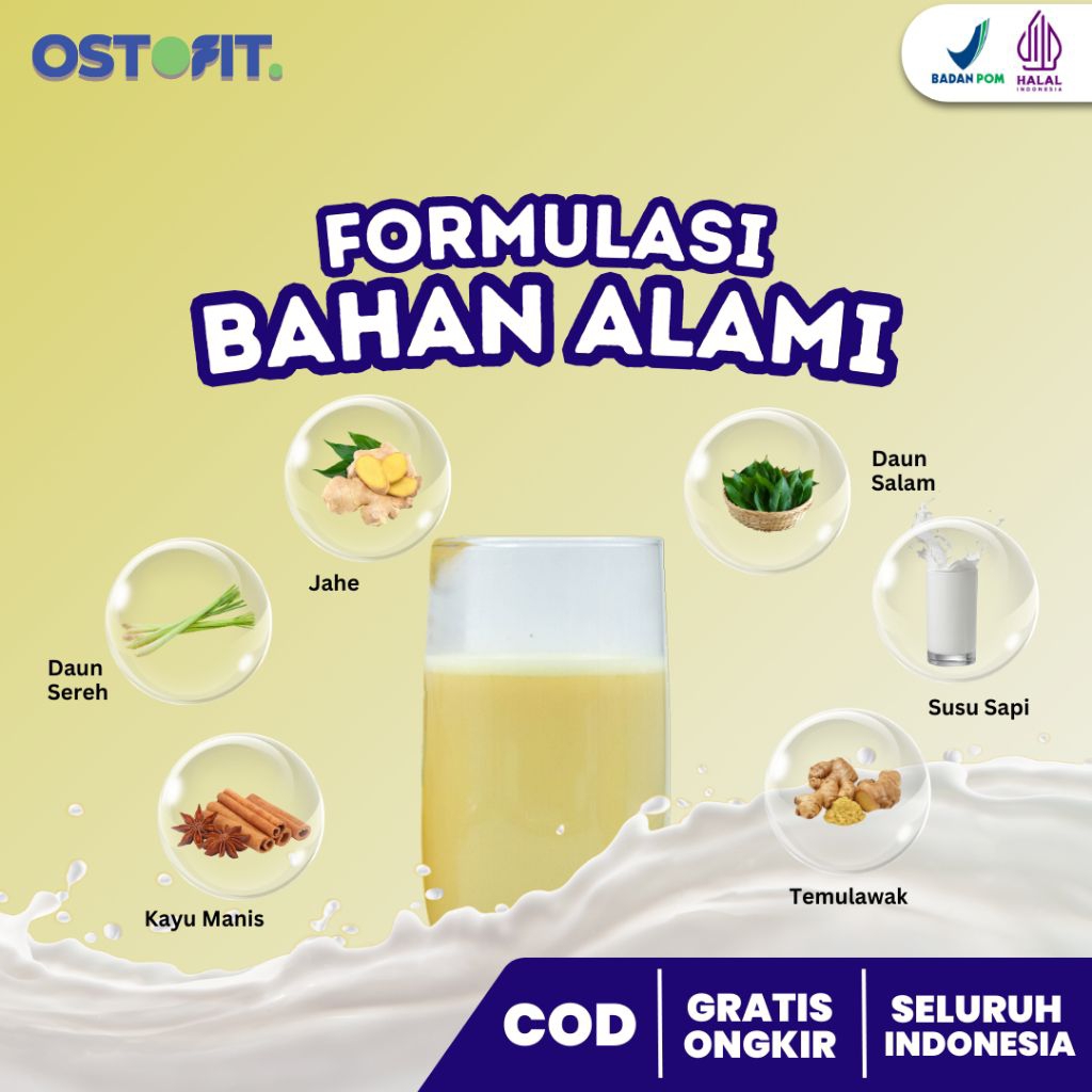 

SUSU OSTOFIT ATASI NYERI SENDI ASAM URAT REMATIK MASALAH TULANG ORIGINAL