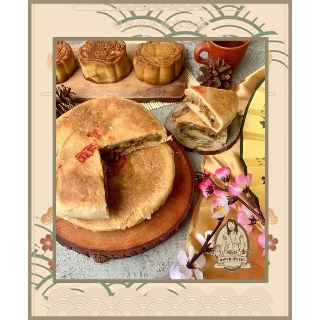 Mooncake Namhin Tiociu LaPia/ Tiociu Pia Vegetarian