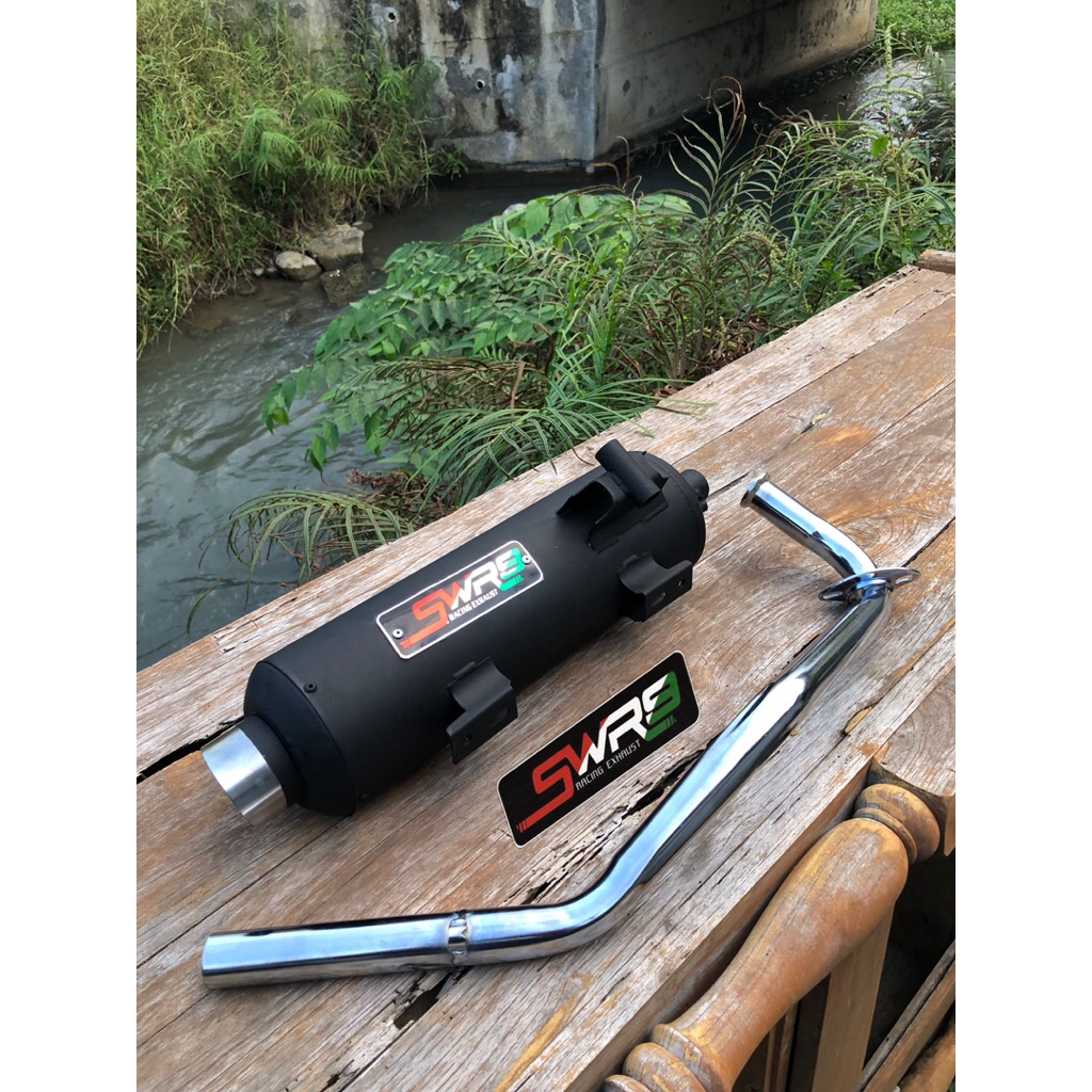 Knalpot Stanadard Racing Full Bass Adem Vario 125 Old, Vario 125 New, Vario 150 Old, Vario 150 New, 