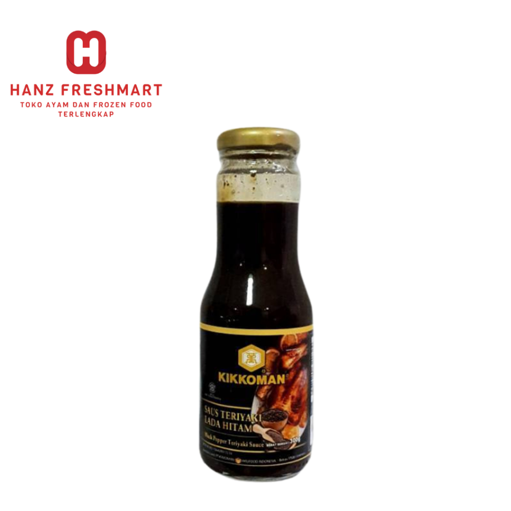 

Kikkoman Teriyaki Lada Hitam Halal 300gr - Hanz Freshmart
