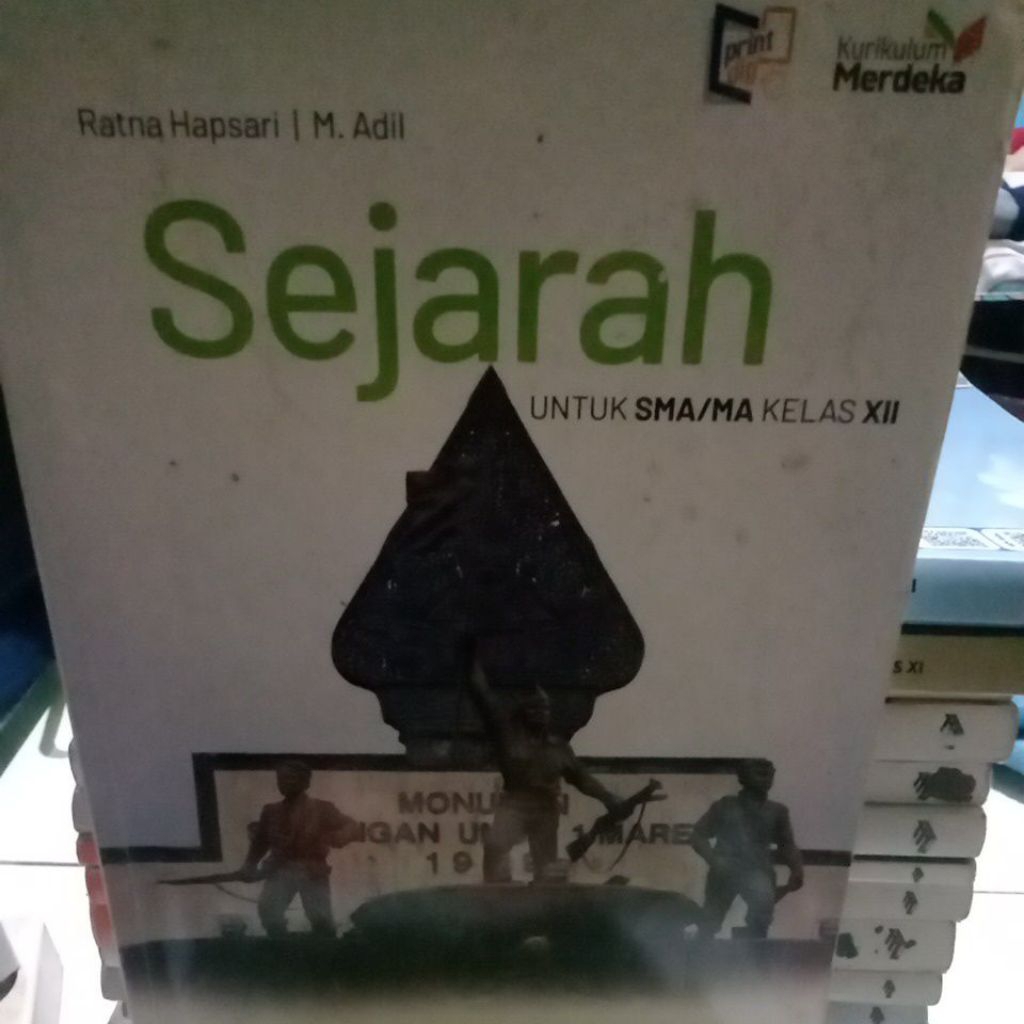 buku sejarah kelas 12 penerbit Erlangga kurikulum merdeka