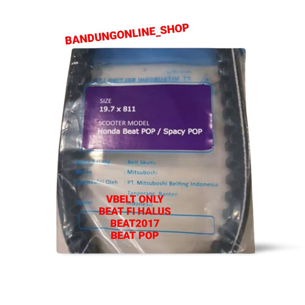 VBELT ONLY BEAT POP,BEAT FI HALUS,BEAT2017 MITSUBOSHI