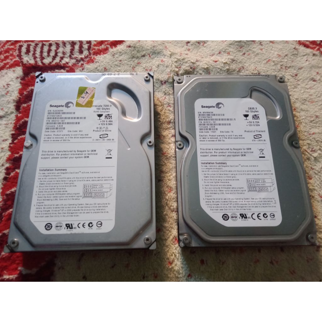 Hardisk ATA 160 Gb Seagate
