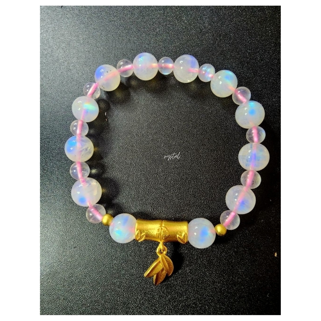 Kode BAMBOO - PADUAN EMAS / Sandgold S999 Charm / Liontin Anti Karat untuk Gelang Crystal / Gelang T