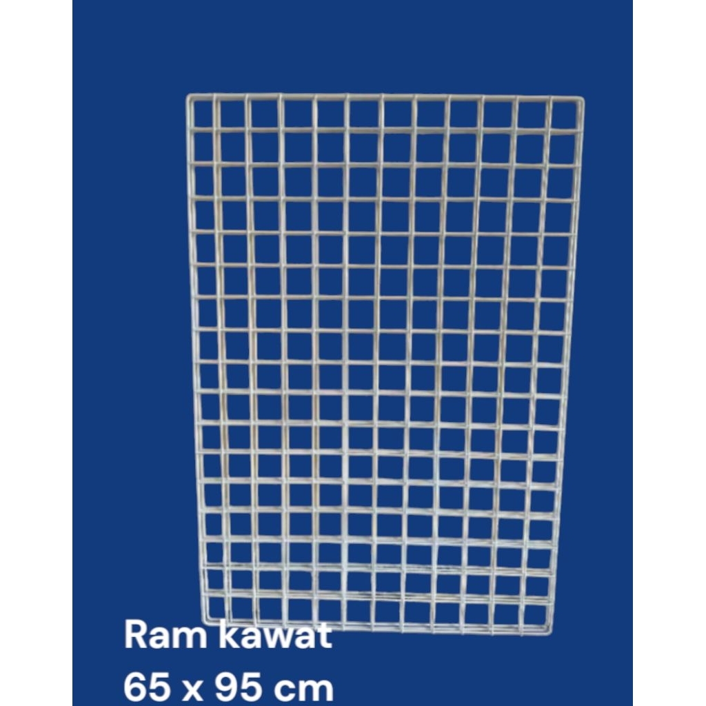 Ram kawat/Ram tanpa bingkai/Ram aksesoris 65x95cm warna putih