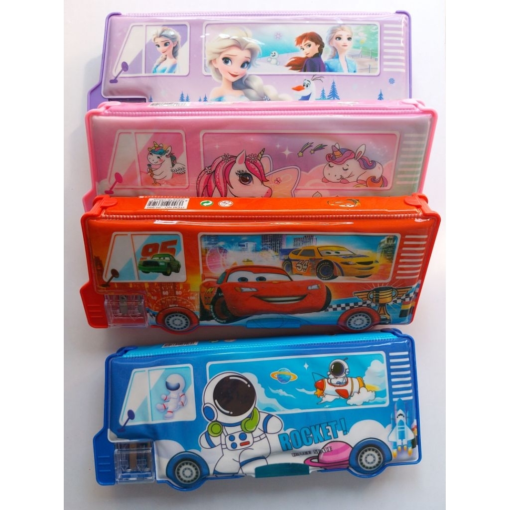 

(1PC) TEMPAT PENSIL MAGNET 2 PINTU MOTIF MOBIL / JH-990