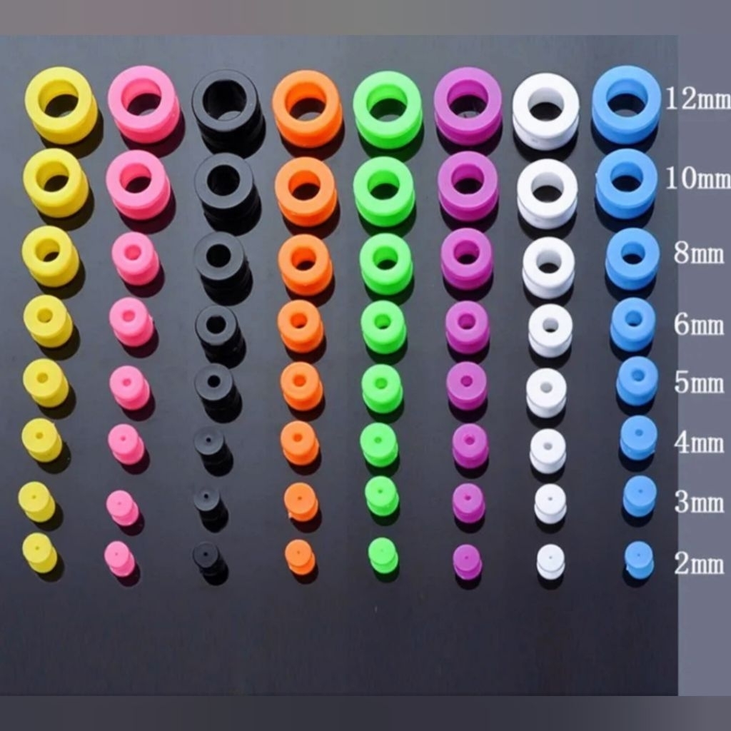 PIERCING AKRILIK / PIERCING AKRILIK WARNA / PIERCING EAR PLUG / PIERCING PLASTIK / PLONG PLASTIK