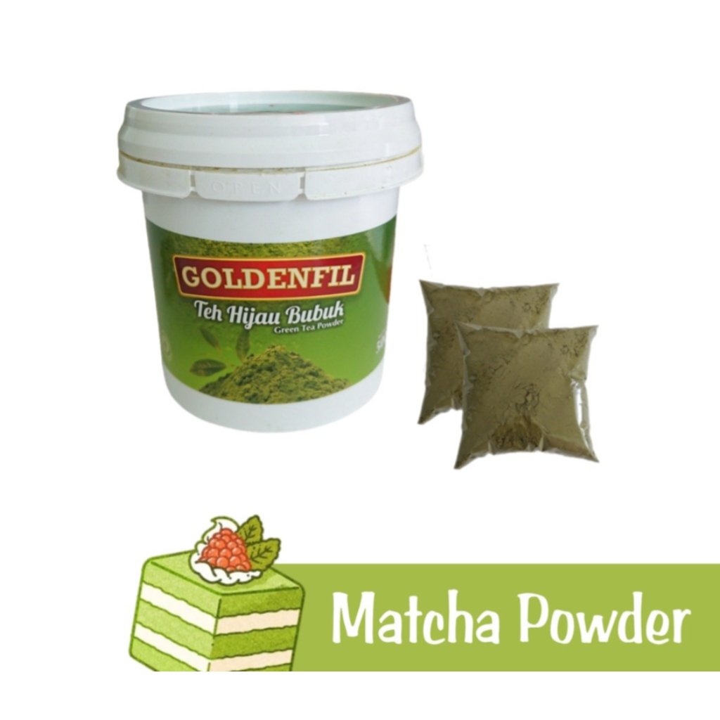 

Goldenfil Greentea Powder/Bubuk Greentea 25g