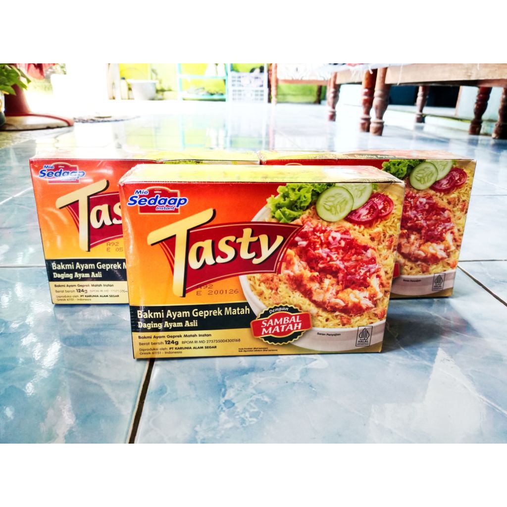 

Mie sedaap tasty goreng 124gr
