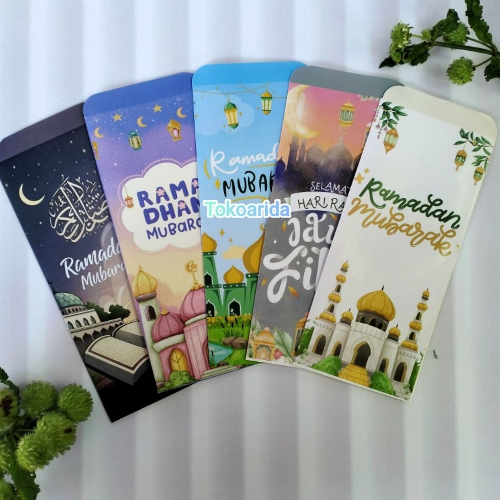 

AMPLOP ANGPAO LEBARAN JUMBO MOTIF MUSLIM ISI 10 PCS